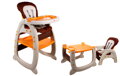 Detská jedálenská stolička so stolíkom New Style  Beige