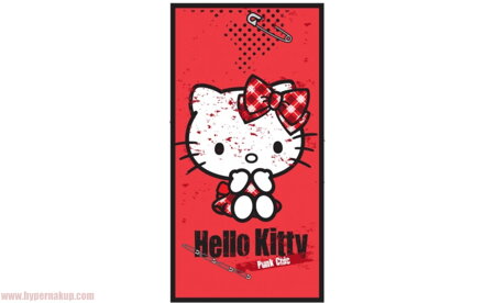 Froté osuška Hello Kitty  - punk