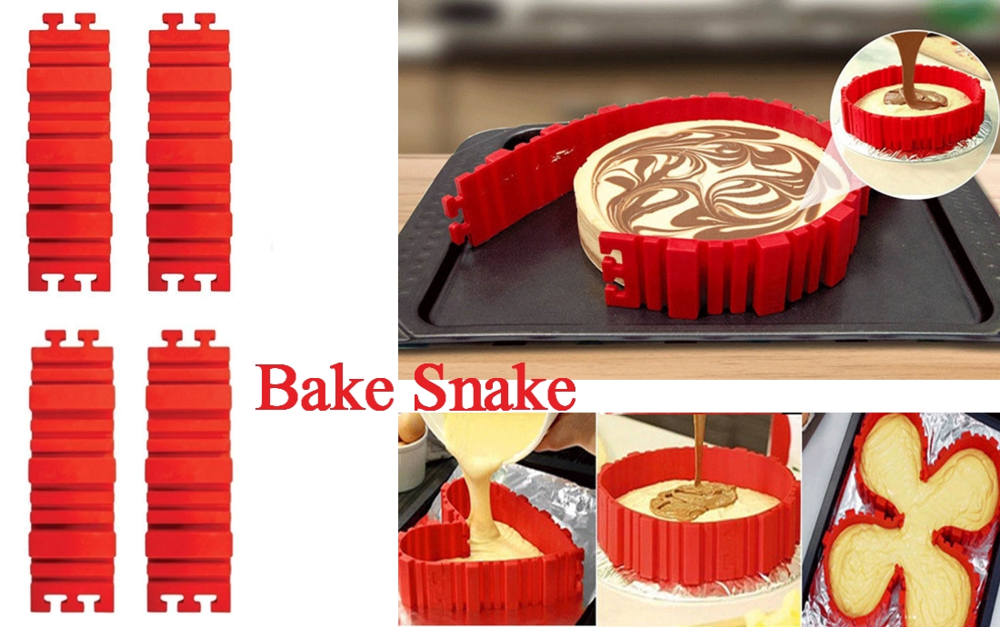 Bake Snake silikónová skladacia forma