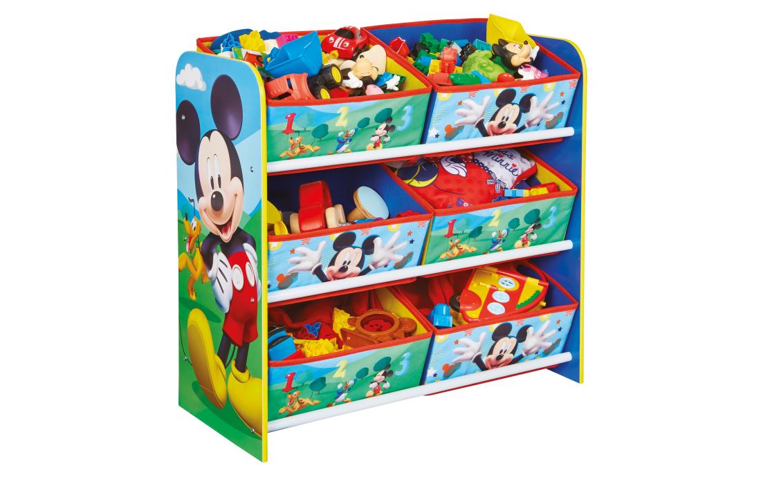 Detská komoda organizér na hračky Disney Mickey Mouse
