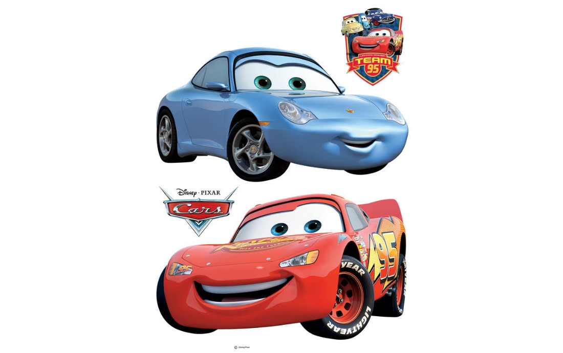 Dekoračné samolepky autíčka CARS Disney DKS 1088