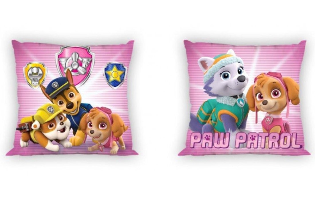 Obliečka na vankúš Paw Patrol pink