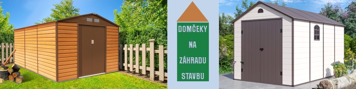 Záhradné domčeky predaj