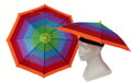 Skladací dáždnik na hlavu 