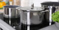 Sada hrncov Gourmet Miracle Nerez+GREBLON® C3  9-dielna