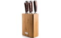 Kuchynské nože v bambusovom stojane G21 Gourmet Nature 5 ks 