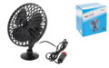 VENTILÁTOR DO AUTA 12V S PRÍSAVKOU NA UCHYTENIE