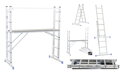 Multifunkčné lešenie Handrail 1,96 x 1,59m