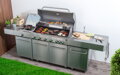 Plynový gril Nevada, BBQ kuchyňa Premium Line 7 horákov
