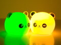Detské led nočné svetlo rgb  Panda 