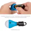 Prenosná kempingová LED lampa na batérie