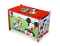 Detská drevená úložná truhla Disney Mickey Mouse