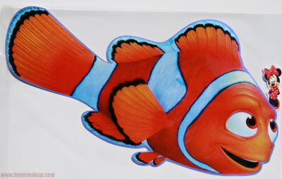 Nálepka dekoračná rybka NEMO