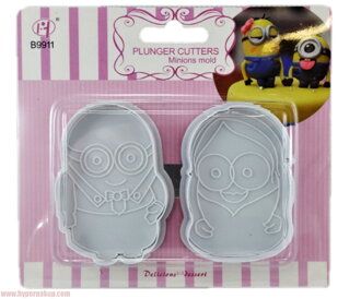 Vykrajovacie formy MINIONS s piestom