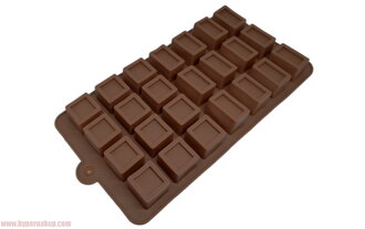 Silikónová forma na čokoládu hranaté pralinky