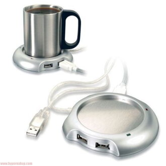 Rozbočovač USB 2.00 4-porty + ohrievač