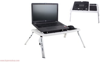 Rozkladací stolík pod notebook s chladičom