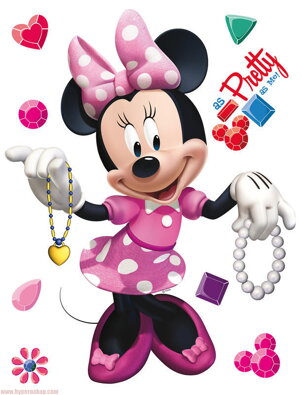 Samolepky nálepky Disney Minnie Pretty 