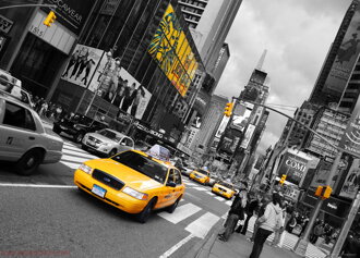 Fototapeta FTNM 2626 Taxi New York, vliesová tapeta 160x110cm