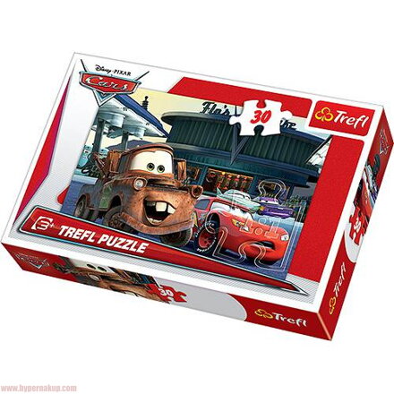 Puzzle 30 dielne autíčka CARS