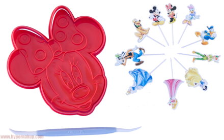 Vykrajovač s raznicou Minnie Mouse set