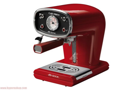 Ariete Retro Espresso kávovar, červený  Ariete 1388/31