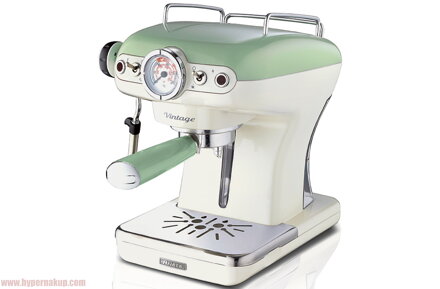 Ariete Vintage Espresso retro kávovar 1389/14 - zelený