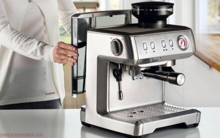 Pákový kávovar s mlynčekom Ariete Metal Espresso 1313
