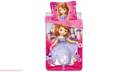 Obliečky do detskej postieľky Princess Sofia 
