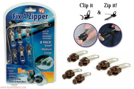 Fix Zipper náhradné bežce na zips
