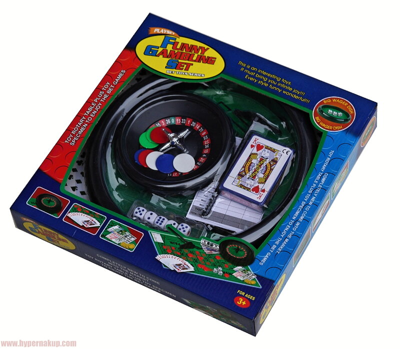 Spoločenská hra Ruleta 3v1