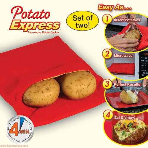 Potato Express - vrecko na prípravu zemiakov a zeleniny