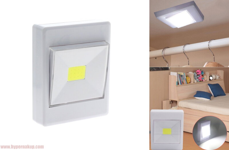 Pomocné prenosné LED svetlo COB 3W