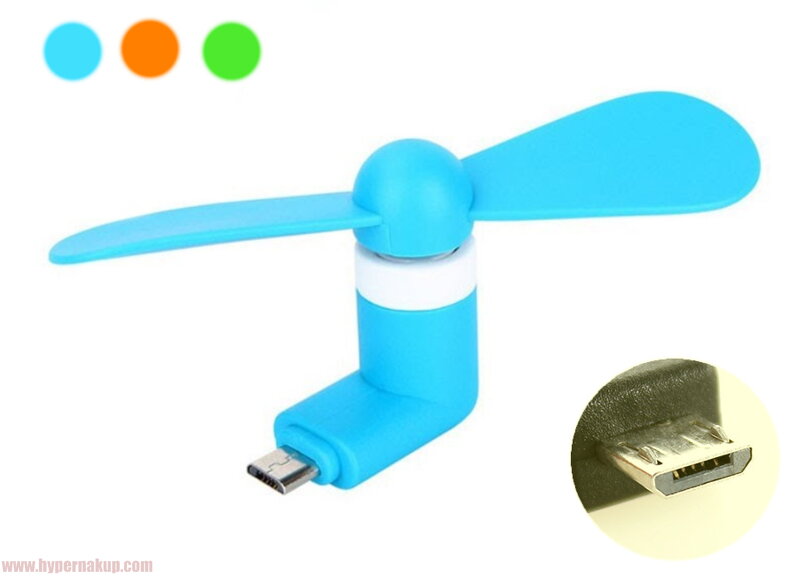 Mini - ventilátor USB - micro USB 2.0