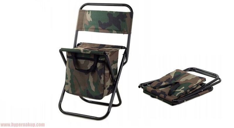 Rozkladacia stolička s úložným priestorom Outdoor 