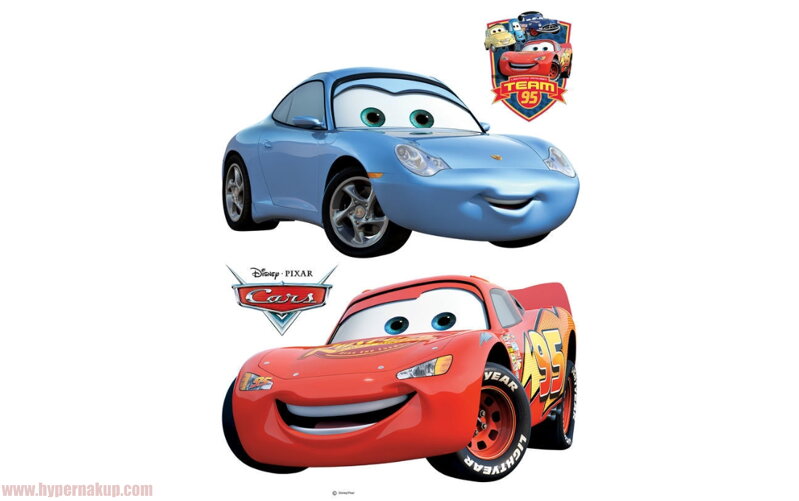 Dekoračné samolepky autíčka CARS Disney DKS 1088 