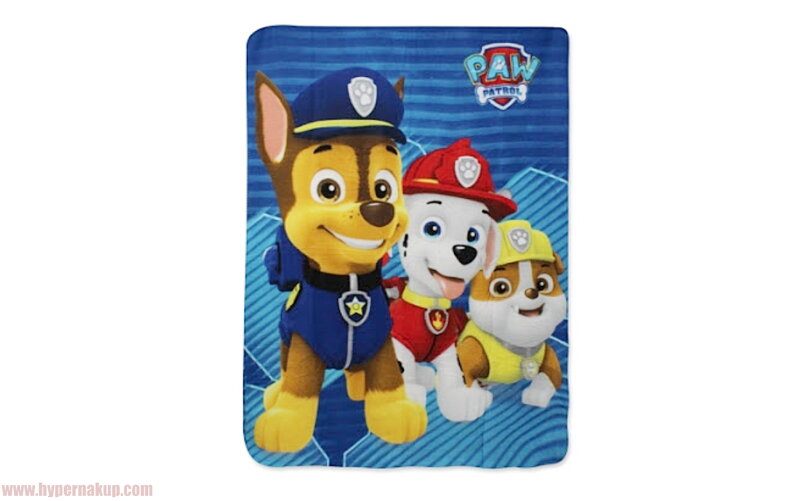 Detská fleece deka  PAW PATROL 100x140 cm