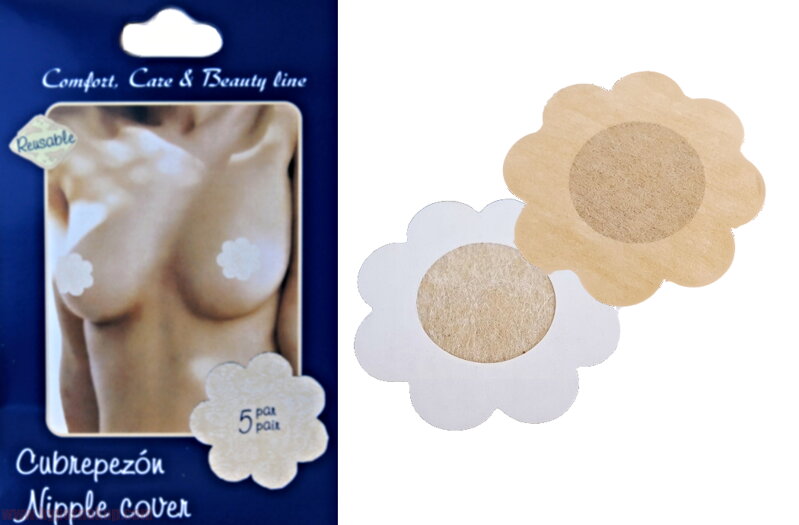 Náplaste na bradavky Nipple Cover 5/párov