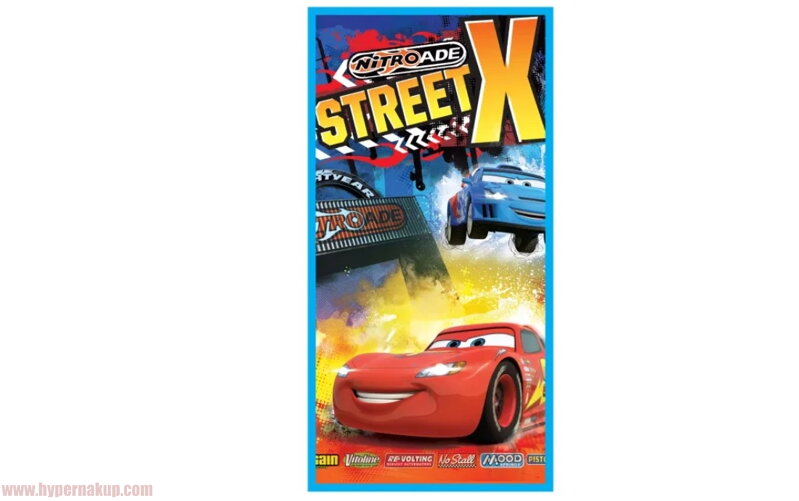 Osuška Disney Cars  StreetX 70 x 140 cm