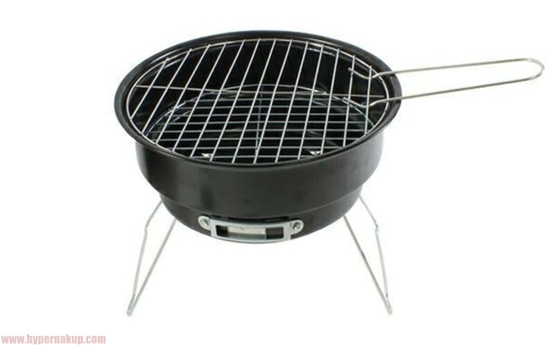 Turistický gril portable BBQ na drevené uhlie