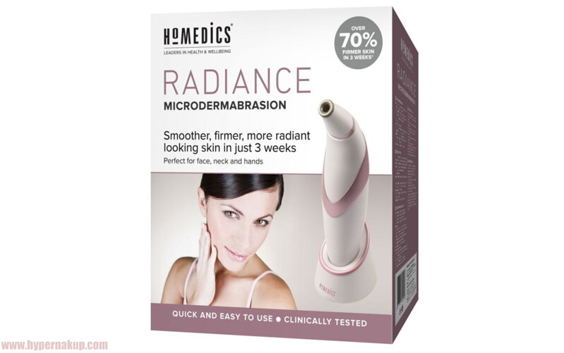 Kozmetický prístroj na dermabraziu Homedics  MDA-100RG