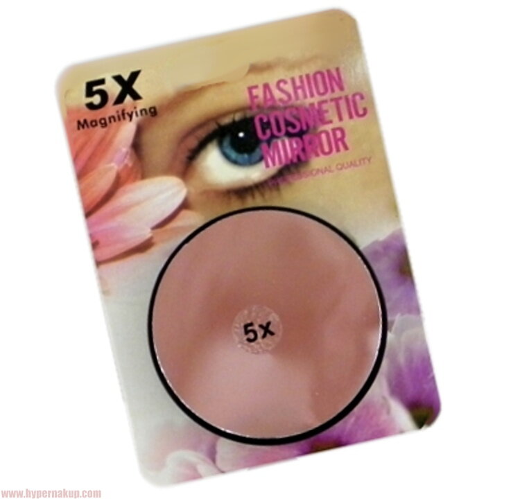 Kozmetické 5x zväčšujúce zrkadlo s prísavkami MIRROR Kozmetické 5x zväčšujúce zrkadlo s prísavkami MIRROR