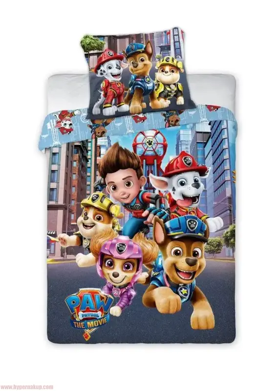 Detské obliečky PAW PATROL záchranári 135x100 cm Detské obliečky PAW PATROL záchranári 135x100 cm