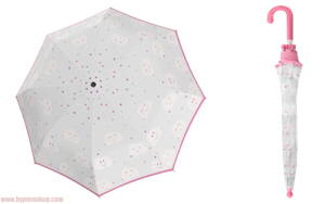 Detský dáždnik s.Oliver Happy Cloud obláčiky ružový