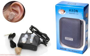 Načúvací mini strojček do ucha AXON K-88 