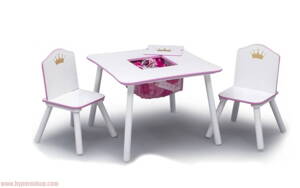 Detský stôl so stoličkami Princess