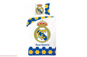 Bavlnené posteľné obliečky Real Madrid 