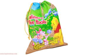 Textilná taška  - vrecko pre deti  Disney macko Pú