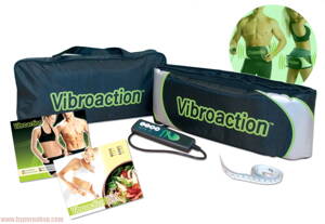 Fitness vibračný pás VIBROACTION™