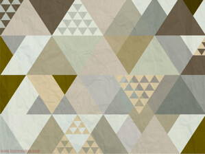 Fototapeta geometrické tvary FTS 1332 Trojuholníky, papierová , 360x254 cm - 4 dielna